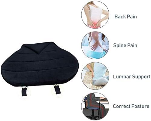V-Shaped Suction Cup Seat Cushion – Multi-Purpose Non-Slip Padded Mat for Toilet Seat, Shower Stool, Elderly Chair