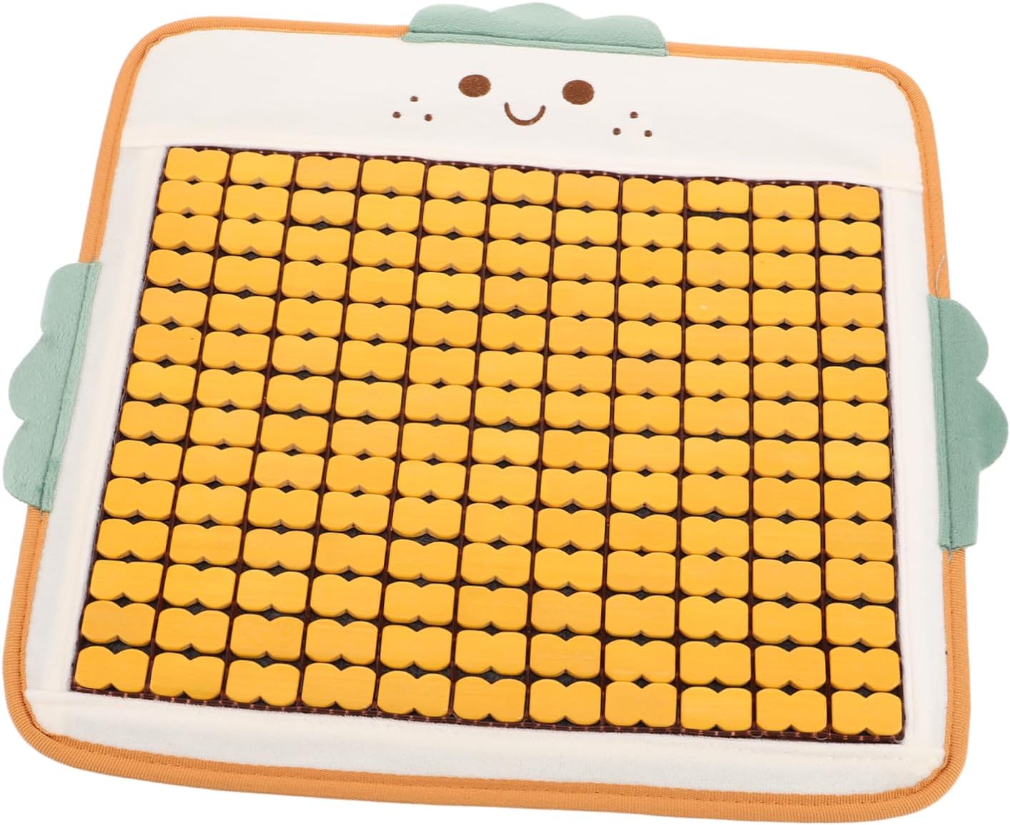 Cartoon Magnetic Massage Seat Cushion – Non-Slip Breathable Square Chair Pad (17.7"x16.5")