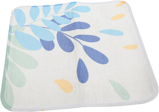 Non-Slip Botanical Seat Cushion – 15"x15" Square Chair Pad for Home & Office