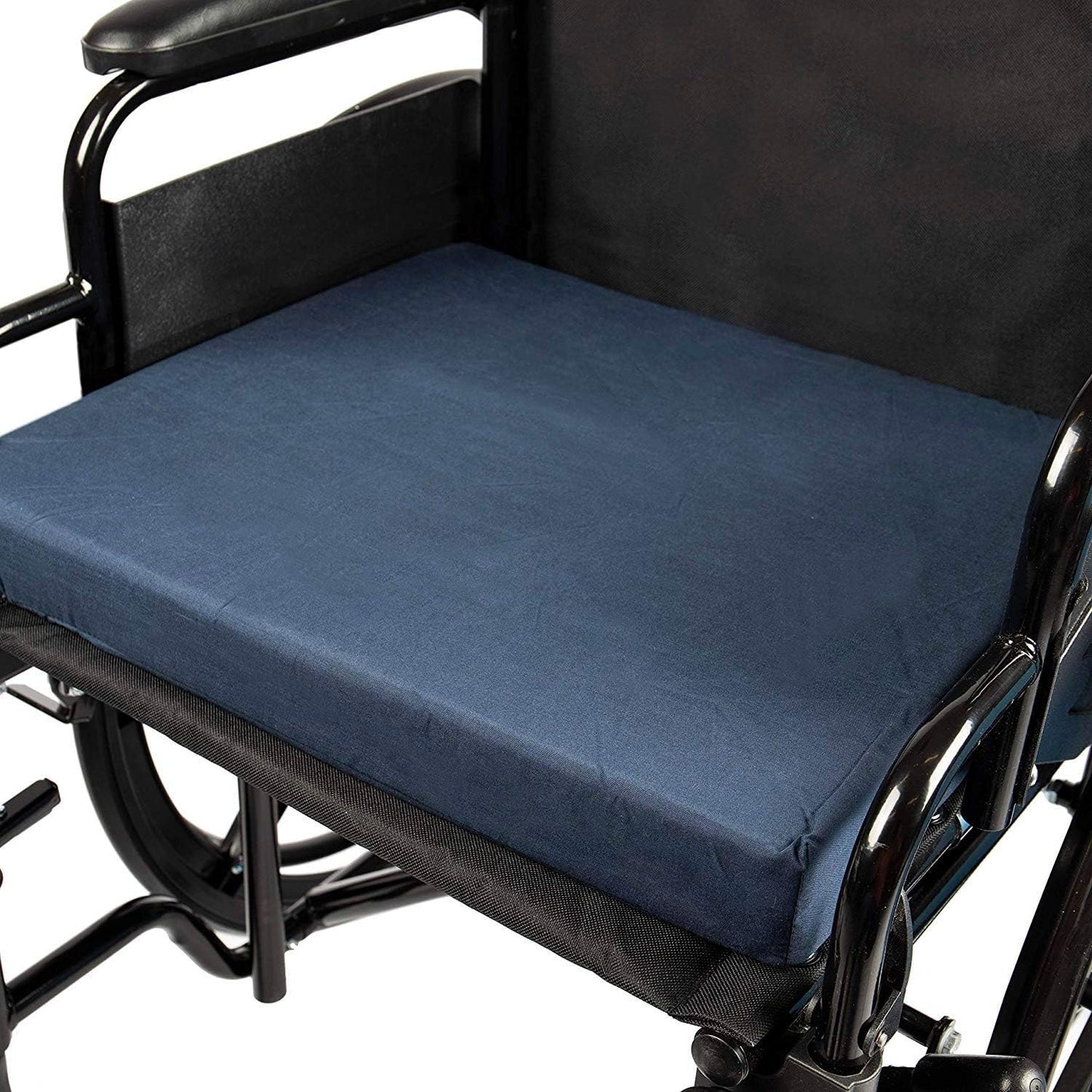 Ergonomic Reversible Seat Cushion (18"x16"x2") – High-Density Foam for Long Sitting Comfort & Support